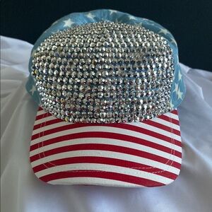 🇺🇸New Mudd Studded Embellished USA Cap🇺🇸